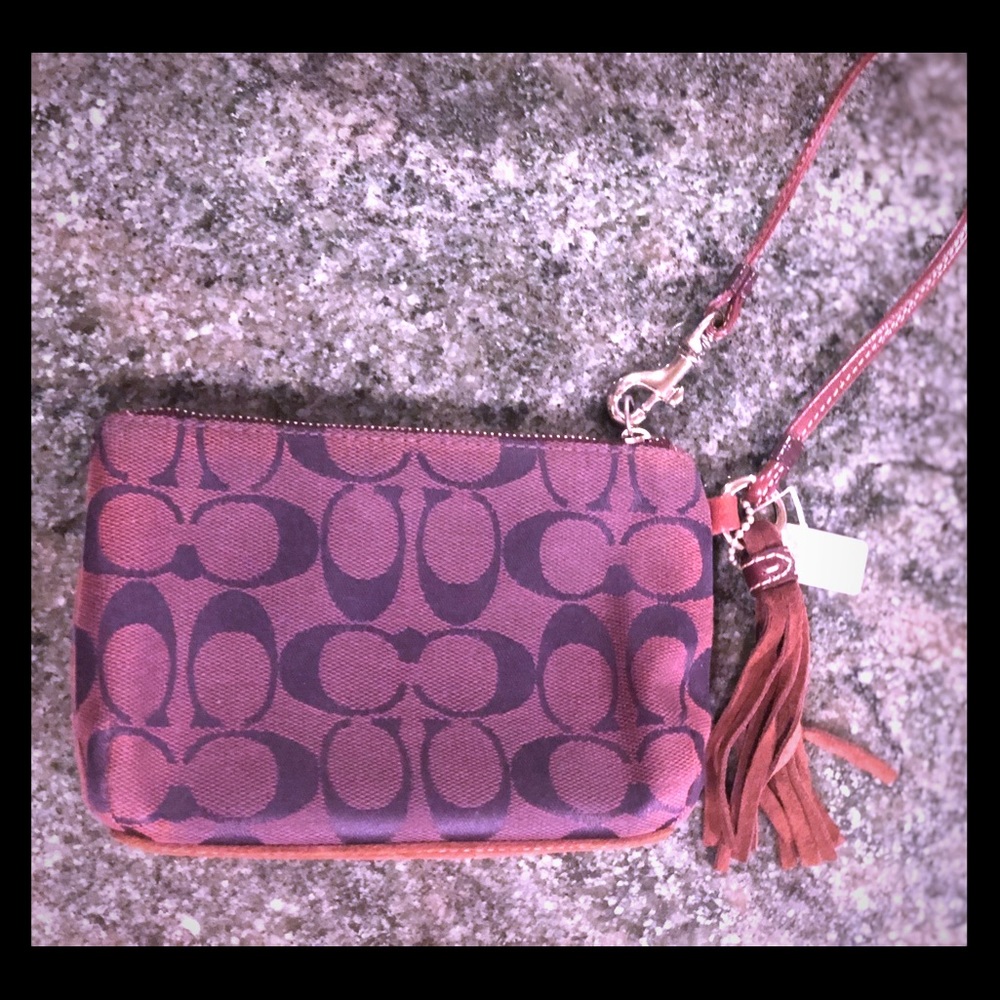 COUCH coin purse/ clutch